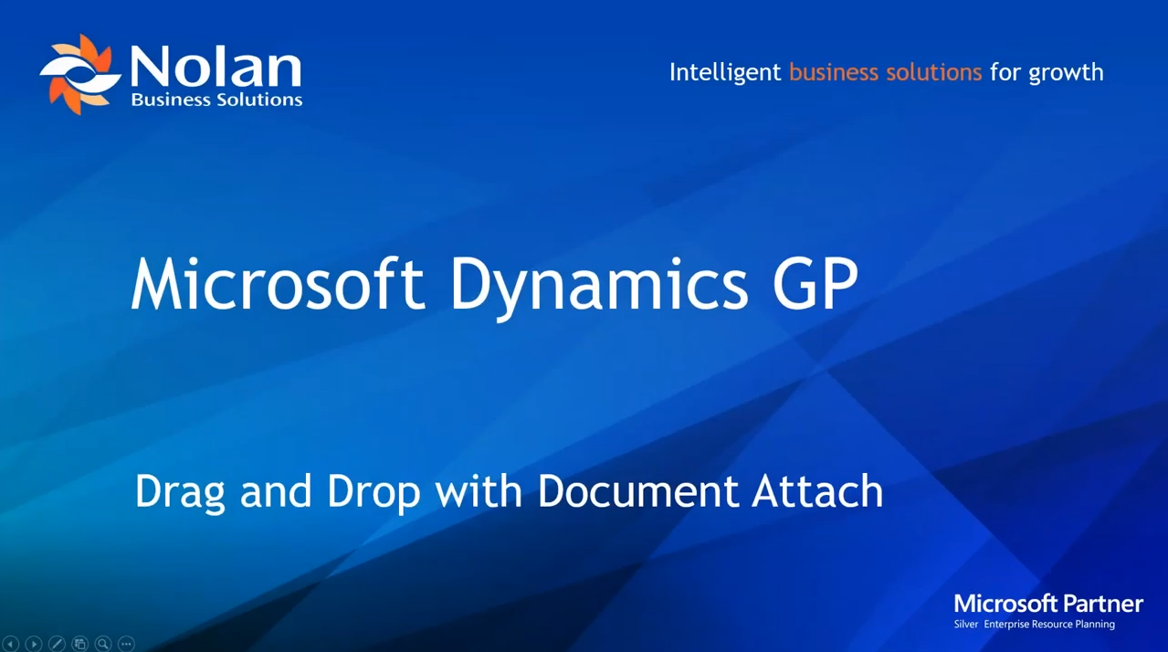 Drag and Drop Purchase and Sales Webinar