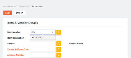 eRequest 2017 New UI Features – Week 7 – Type into fields with predictive selections