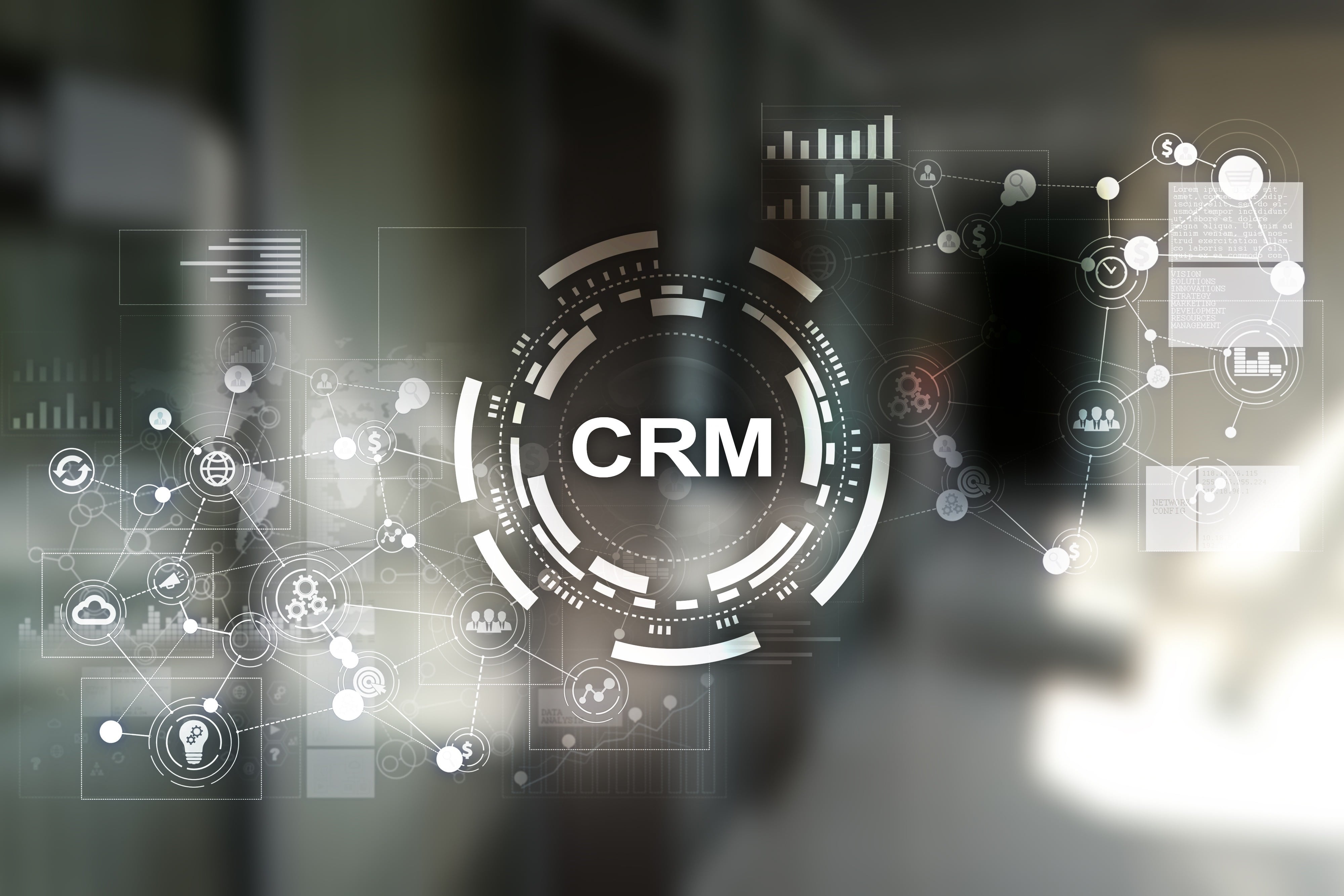 How does CRM complement ERP?