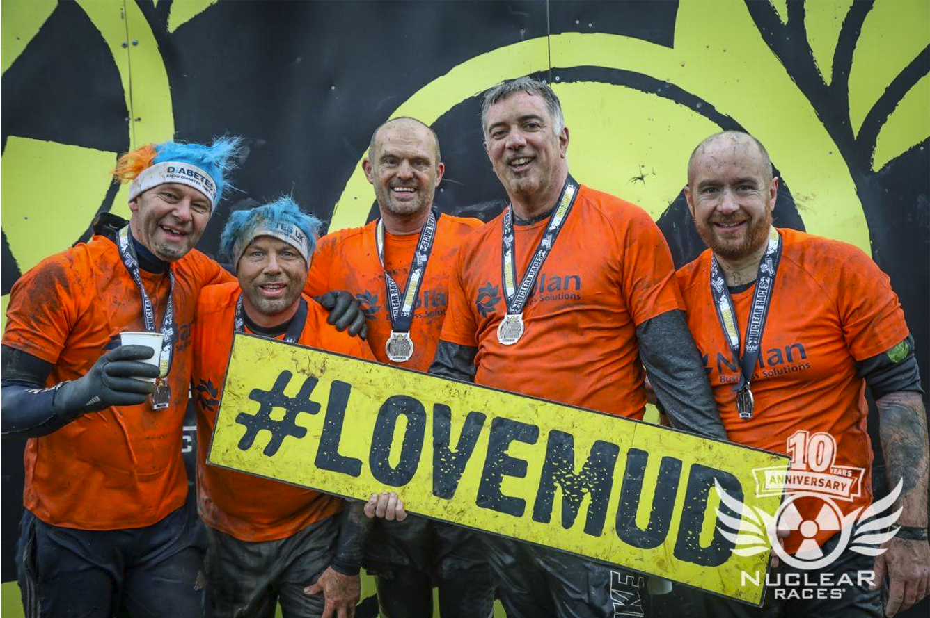 Nuclear Races and fundraising for Diabetes UK