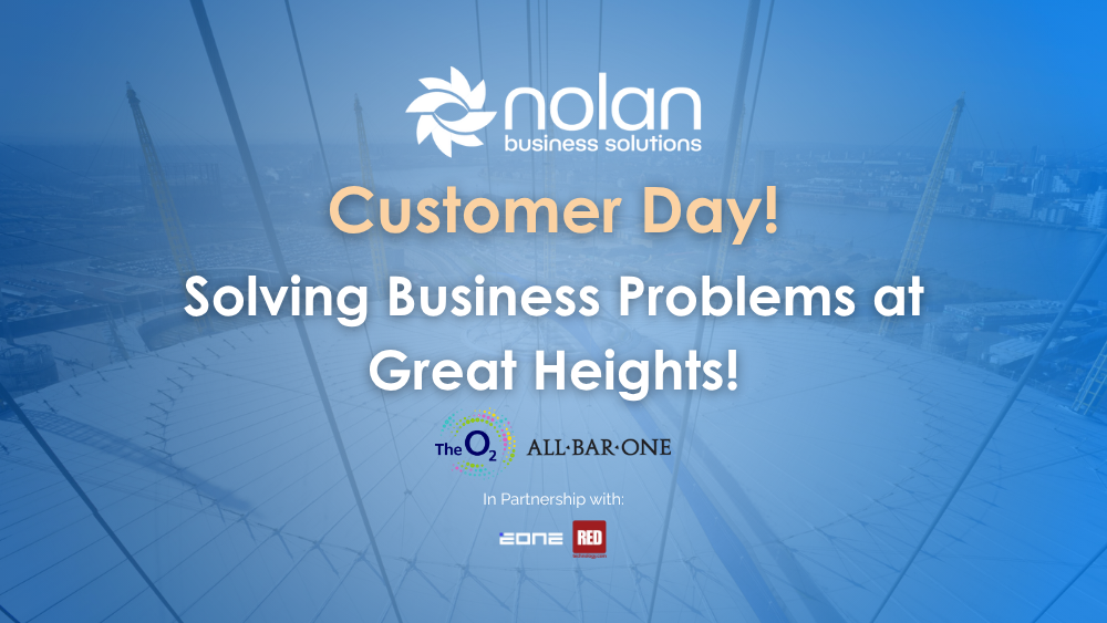 That’s a wrap! “Solving Business Problems at Great Heights” at The O2 Arena.