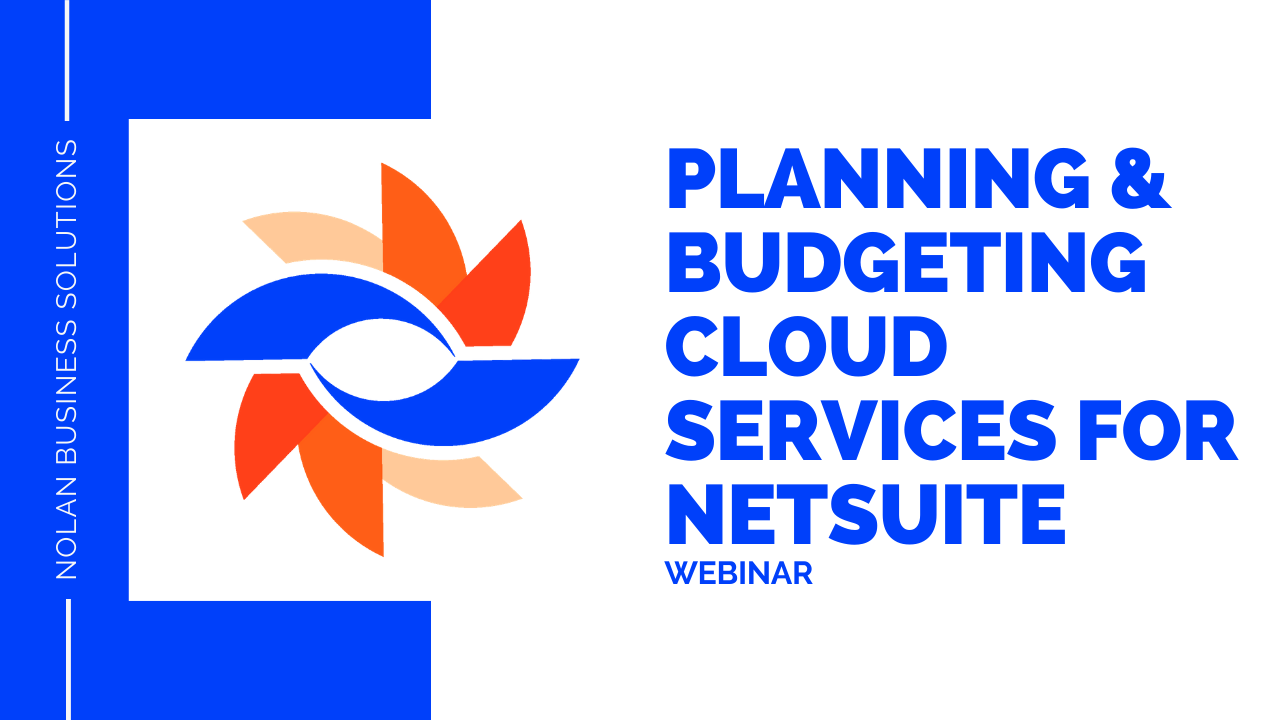 Planning and Budgeting Cloud Services: Webinar
