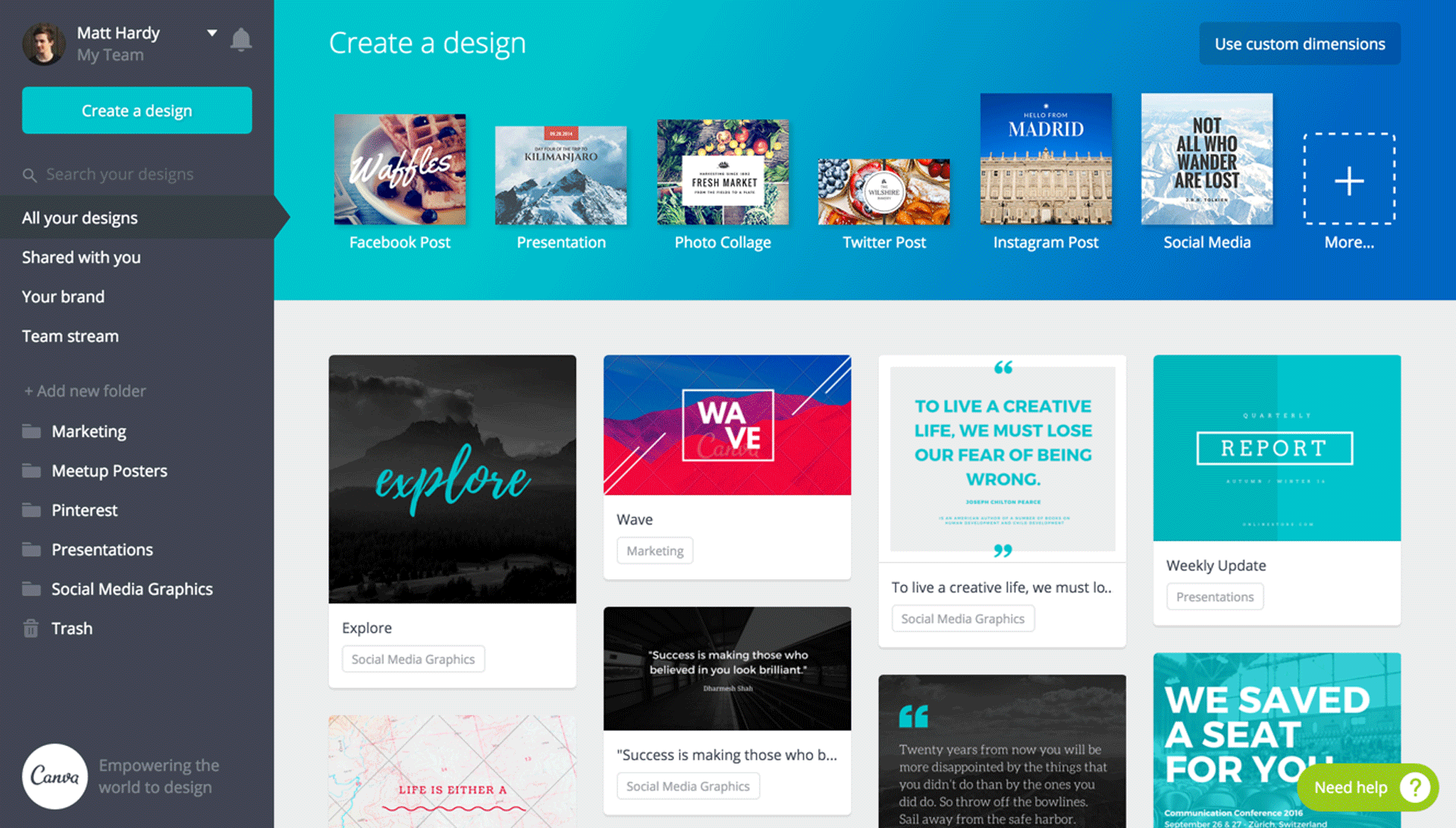 canva support canva support