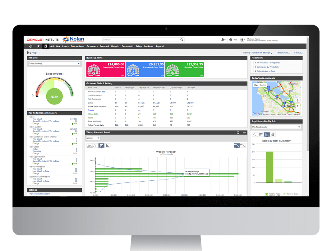 NetSuite CRM+ Partner & Solution Provider Personalised ERP